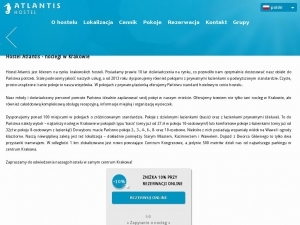 Przytulny hostel na terenie Krakowa