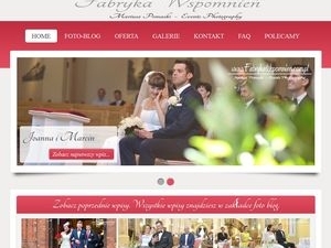Fabryka Wspomnień - profesjonalna fotografia ślubna